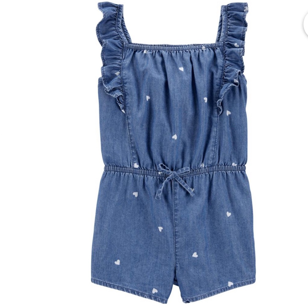 Oshkosh Toddler girl Denim Romper